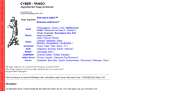 Desktop Screenshot of cyber-tango.com